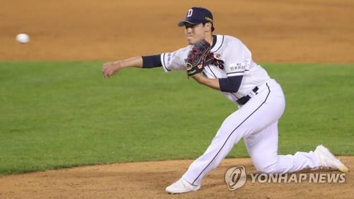 김태형 감독의 불펜 걱정 최원준도 제구 잡아야…이동원 2군행