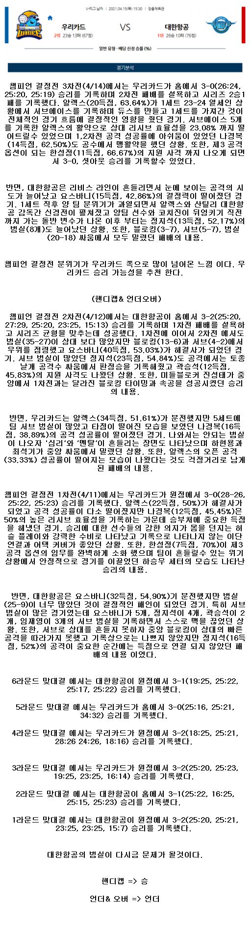 021년4월15일 우리카드 위비 대한항공 점보스 배구중계 라채티비.png